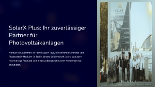 Anbieter von PV-Modulen Berlin