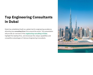 Top MEP Engineering Consultants in Dubai