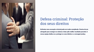 Advogado Criminal