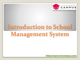 Empowering Schools - Sparrow Campus School Management System at Work