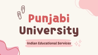 Punjabi University Patiala