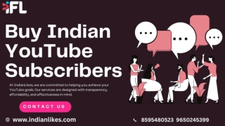 Buy Indian YouTube Subscribers - IndianLikes