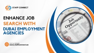 Enhance Your Job Search With Dubai Employment Agencies