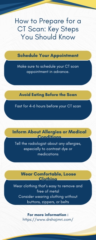 How to Prepare for a CT Scan Key Steps You Should Know