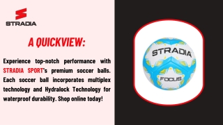 Buy High-Quality Soccer Balls Online| Premier Online Sports Goods Retailer