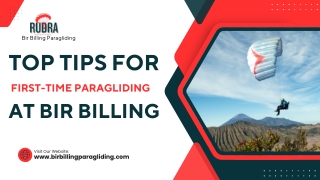 Top Tips For First-Time Paragliding At Bir Billing