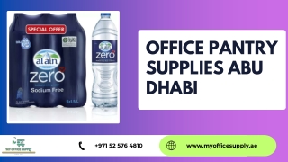 office pantry supplies abu dhabi