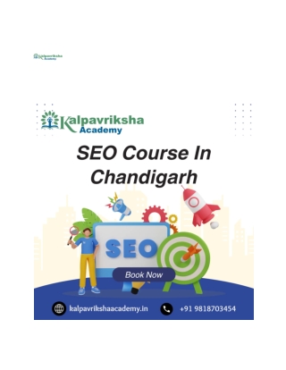 SEO Course In Chandigarh