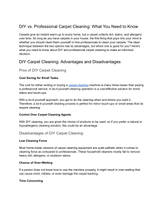 DIY vs. Professional Carpet Cleaning_ What You Need to Know