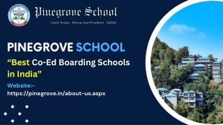 Best Co-Ed Boarding Schools in India (1)