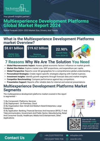 Multiexperience Development Platforms Global Market Report 2024