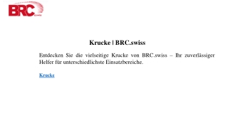 Krucke  BRC.swiss