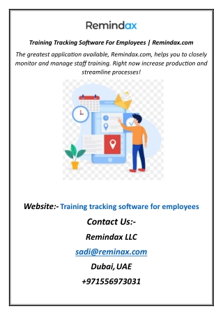 Training Tracking Software For Employees Remindax.co