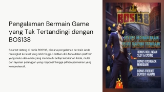 BOS SLOT