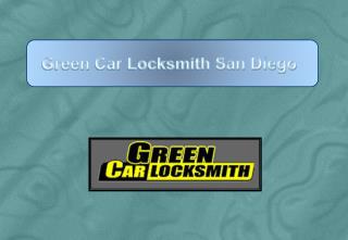 green car locksmith san diego