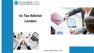 Us Tax Advisor London