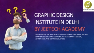 Graphic Design Institute In Delhi By Jeetech Academy