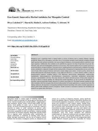 journal of life sciences research and reviews