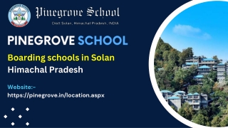 Boarding schools in Solan Himachal Pradesh (1)