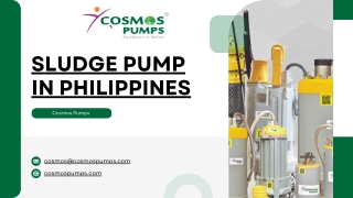 sludge pump in Philippines