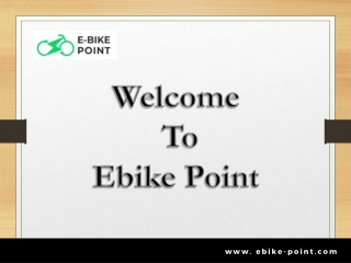 Electric Bike Adventures - Ebike Point