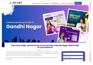 Internet service provider in Gandhi Nagar