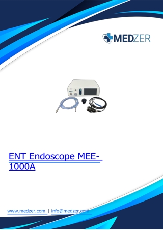 ENT Endoscope MEE-1000A