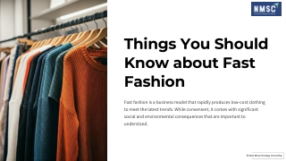 Things You Should Know about Fast Fashion