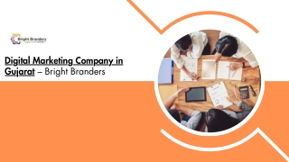 Digital Marketing Company in Gujarat – Bright Branders