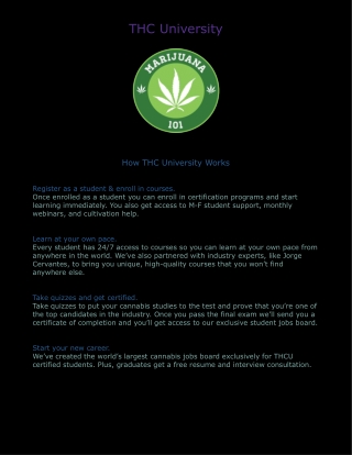 THC University