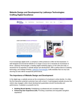 Website Design and Development by Labhanya Technologies_ Crafting Digital Excellence (1)
