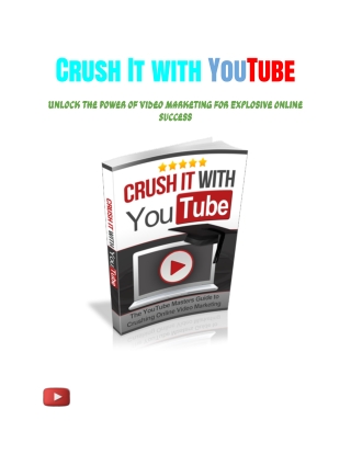 Crush It With YouTube and Expert Social Media Marketing!