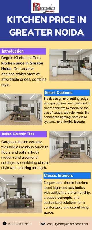 Kitchen Price in Greater Noida