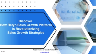 Navigating the Maze to Consistent Revenue Growth: How Retyn Sales Platform