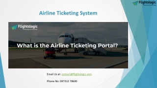 Airline Ticketing System