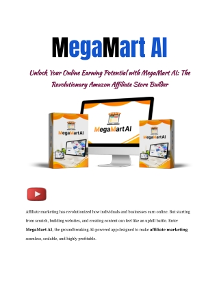 MegaMart AI: The Ultimate Amazon Affiliate Store Builder
