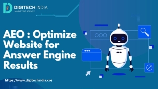 AEO Explained-Optimize Website for Answer Engine Results