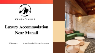 Luxury Accommodation Near Manali (1)
