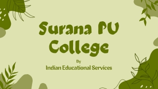 Surana PU College Peenya