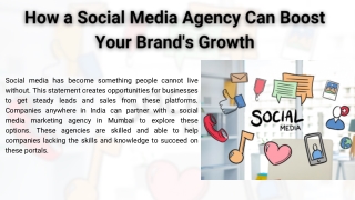 How a Social Media Agency Can Boost Your Brand's Growth