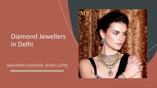 Diamond Jewellers in Delhi