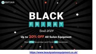 Black Friday Deals 2024 - Up to 20% Off All Salon Equipment.pptx