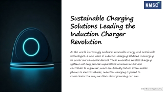Sustainable Charging Solutions Leading the Induction Charger Revolution