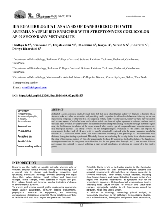 journal of life sciences research and reviews