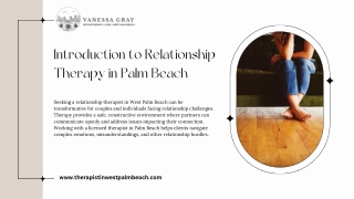 Relationship Counseling West Palm Beach | Therapist in West Palm Beach