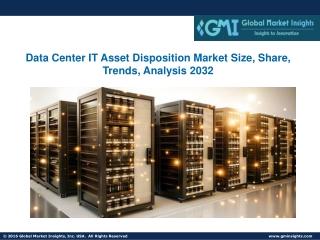 Data Center IT Asset Disposition Market Size, Share, Trends, Analysis 2032