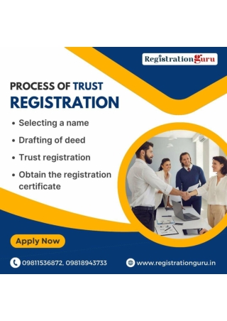 online trust Registration in India.