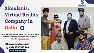 Virtual Reality Company in Delhi - Simulanis.com