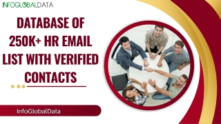 Enhance Your Marketing Effort With Our Segmented HR Mailing List