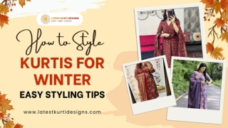 How to Style Kurtis for Winter Easy Styling Tips